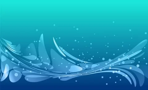 Abstract blue background Stock Illustration