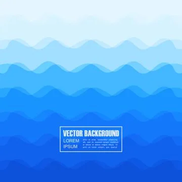 Abstract blue background Stock Illustration