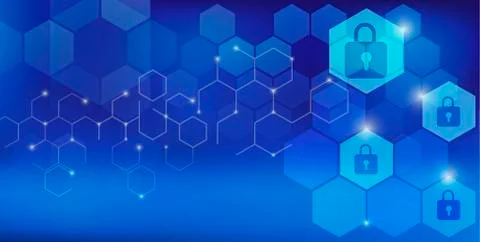 Abstract blue background Stockillustratie