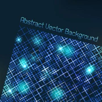 Abstract blue background. Stock Illustration