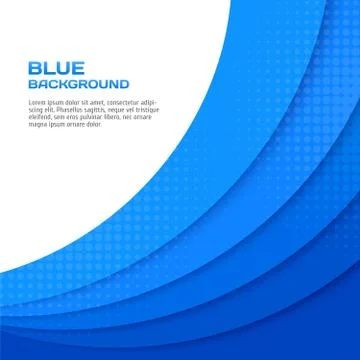 Abstract blue background Stock Illustration