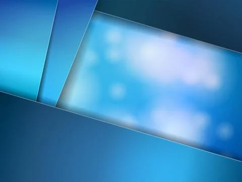 Abstract blue background Stock Illustration