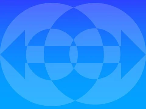 Abstract blue background Stock Illustration