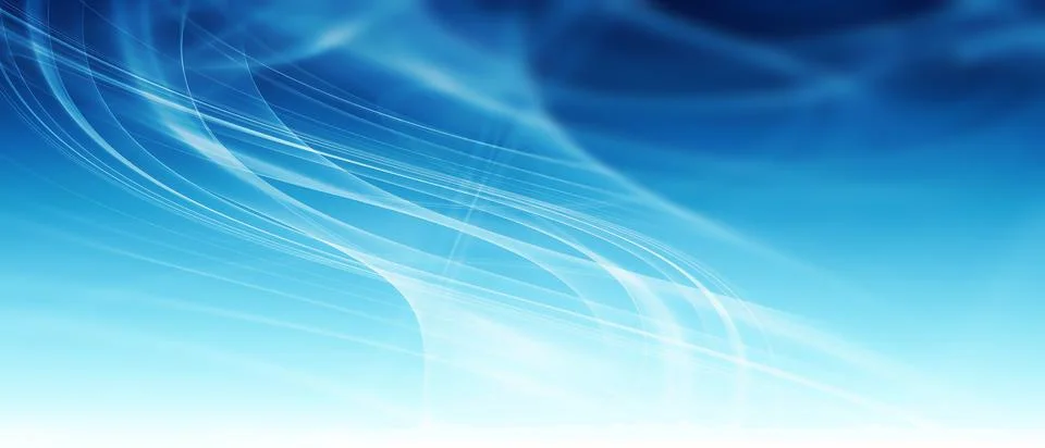 Abstract Blue Background Stock Illustration