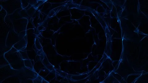 Abstract Blue Background Stock Illustration