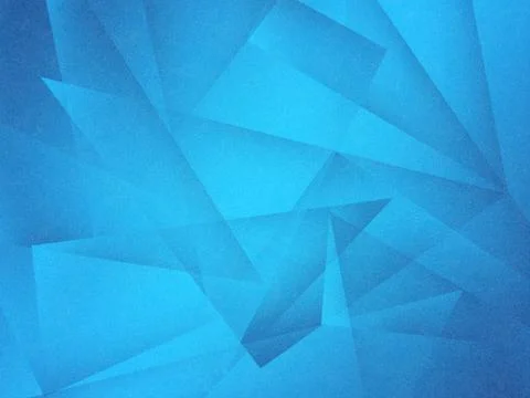 Abstract blue background with layers of transparent shapes 스톡 일러스트