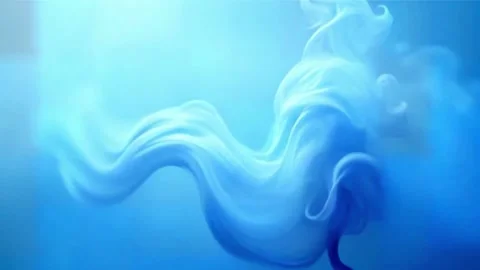 Abstract, blue, background, light, motion, smoke, seamless looping Stock Footage 296040614