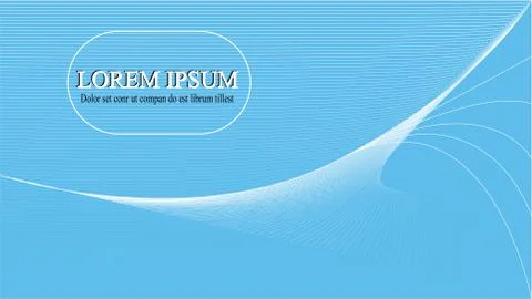 Abstract blue background with lines and spikes. technology trend. Illustrazione stock