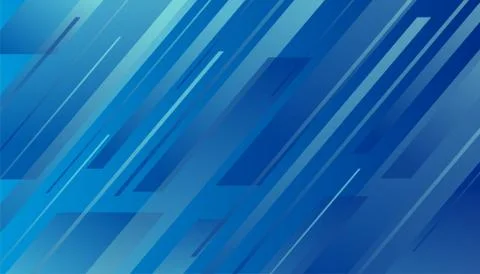 Abstract blue background with lines and shapes Stock Illustration