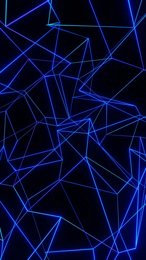 Abstract blue background with lines WAVING EFFECT Stock Footage 307844917