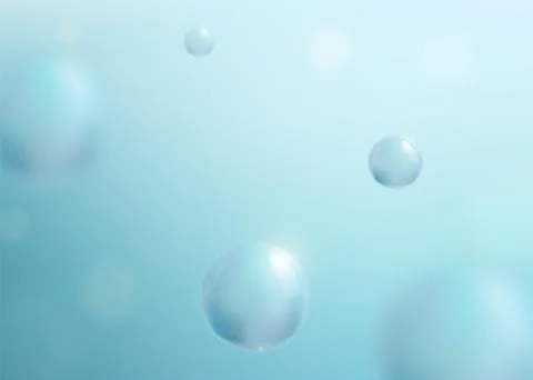 Abstract blue background with liquid fluid for beauty, cosmetic grafic design Ilustração Stock