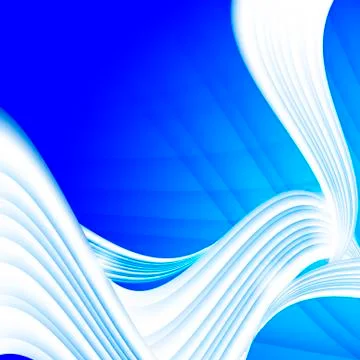 Abstract blue background looped Illustrazione stock