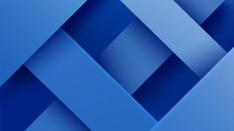 Abstract blue background modern geometric pattern with layered shapes clean.. Illustrazione stock