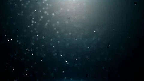 Abstract blue background with moving dots Stock Footage 143919578