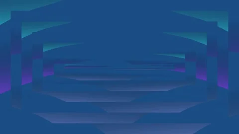 Abstract Blue Background with Moving Shapes. Stock Footage 330132263