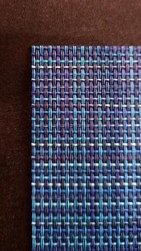 Abstract blue background with net pattern Foto stock