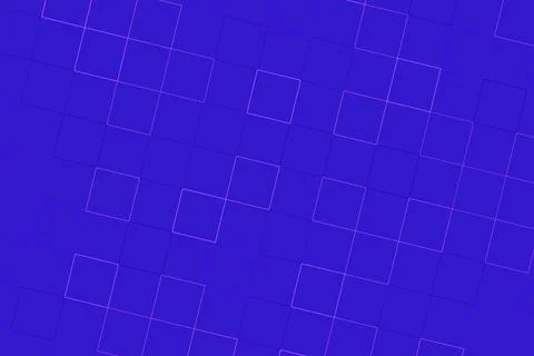 Abstract blue background with overlapping squares pattern Stock Photos