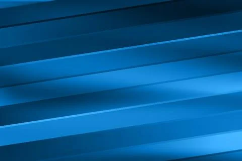 Abstract blue background with paper cut abstract geometric shapes. Dynamic Stock Illustration