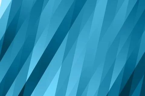 Abstract blue background with paper cut abstract geometric shapes. Dynamic Stock Illustration