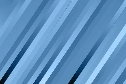 Abstract blue background with paper cut abstract geometric shapes. Dynamic Stock Illustration