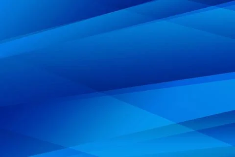 Abstract blue background with paper cut abstract geometric shapes. Dynamic Stock Illustration
