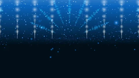 Abstract blue background, particle element, loop Stock Footage 42529670