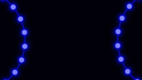 Abstract blue background with particles Stock Footage 320293588