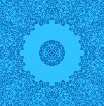 Abstract blue background with pattern Blue background with abstract shape ... Stock Photos