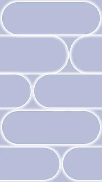 Abstract blue background pattern with rounded pill shapes stacked in modern.. Illustrazione stock