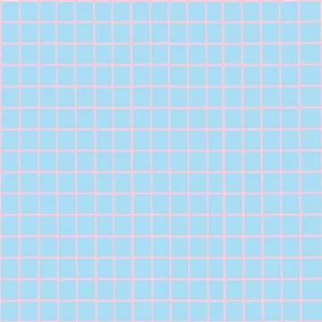 Abstract blue background pink mesh symmetrical pattern Stock Illustration