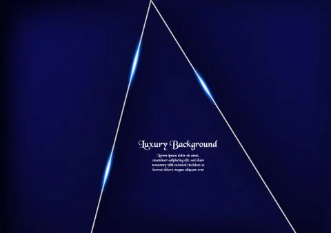 Abstract blue background in premium concept with copy space.Template design f Stock Illustration