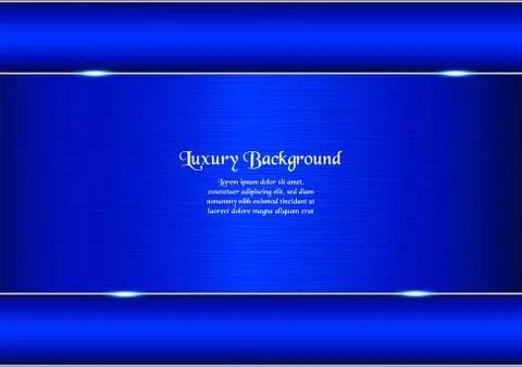 Abstract blue background in premium concept with copy space.Template design f Stock Illustration