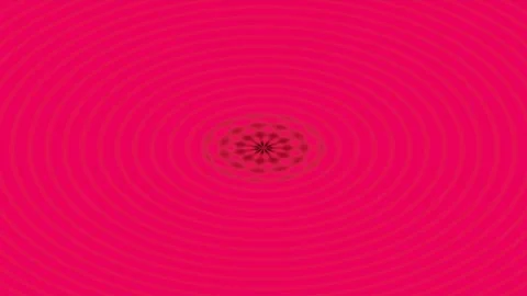 Abstract Blue Background with Pulsing Geometric Mandala Pattern Stock Footage 332608268