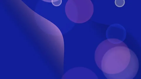 Abstract Blue Background with Purple Circles. Stock Footage 328998688