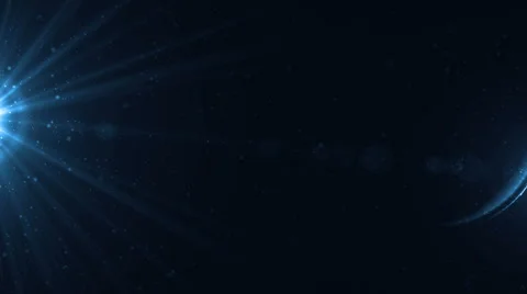 Abstract Blue Background With Rays Sparkles. Video stock 58268553