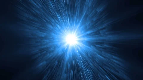Abstract Blue Background With Rays Sparkles. Stock-Footage 62414133