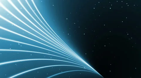 Abstract Blue Background With Rays Sparkles. Stock-Footage 62414836