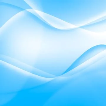Abstract blue background of sea waves Stock Illustration