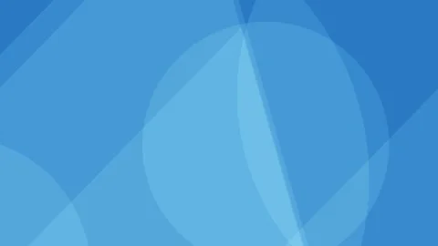Abstract blue background of slow motion overlapping geometric shapes Stock Footage 319642208