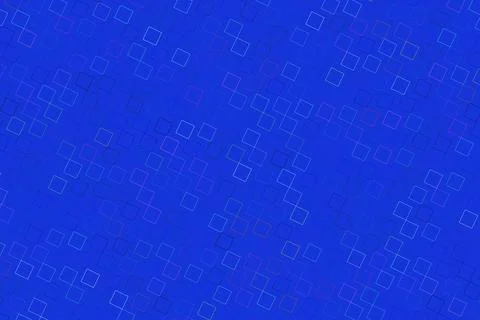 Abstract blue background with small square patterns Stock Illustration