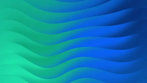 Abstract blue background with smooth movements of waves and lines Stock Footage 312500443