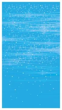 Abstract blue background, snowy pattern Stock Illustration
