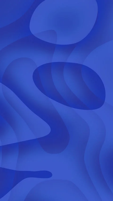 Abstract blue background with soft, flowing shapes. Ideal for various design pro Stock-Footage 329141715