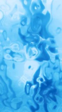 Abstract blue background with soft smooth lines Stock Photos