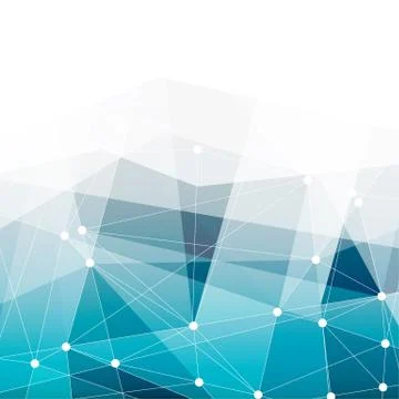 Abstract blue background with space for text. vector. Stock-Illustration