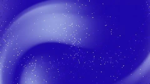 Abstract blue background with sparkling glitter particles and soft cosmic l.. Stock Illustration