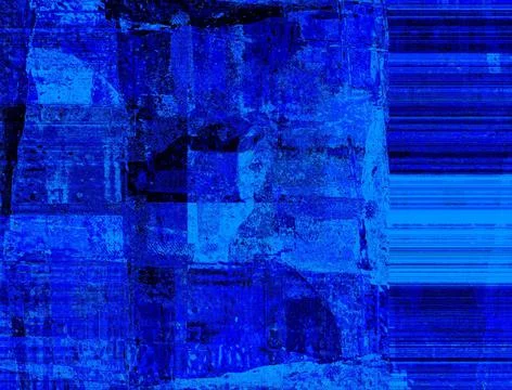 Abstract blue background, with spectacular light and dark accents Stock Illustration