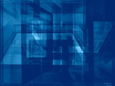 Abstract blue background, with spectacular light and dark accents Stock Illustration