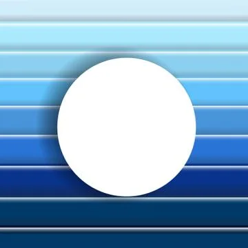 Abstract blue background with speech bubble Stock Illustration