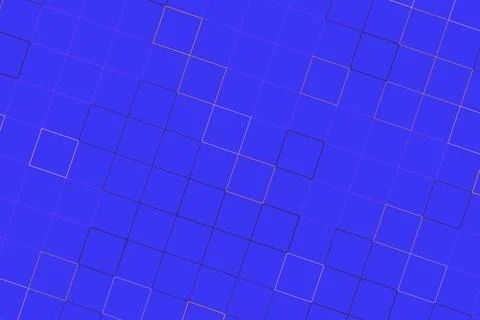 Abstract blue background with square grid pattern design Stock Photos